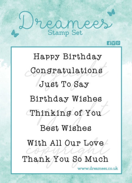 Everyday Sentiment Strips Stamp Set